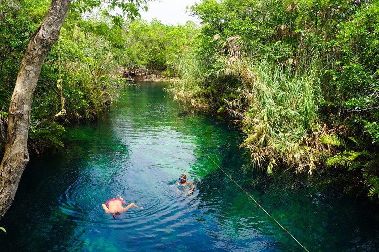 Cenote Escondido bij Tulum